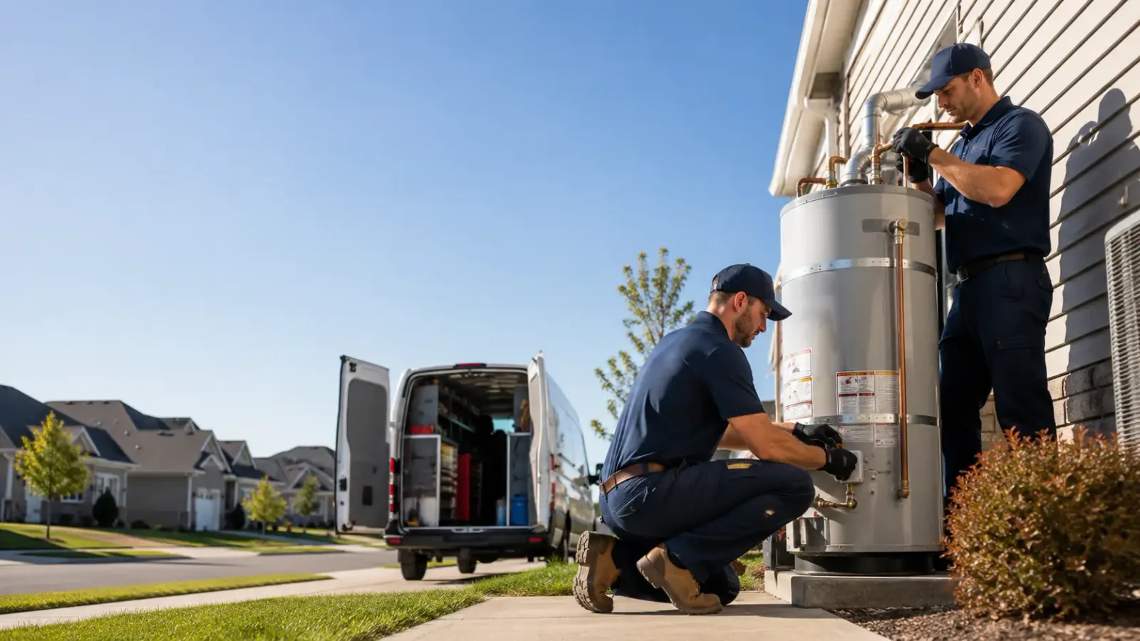 Water Heater Installation in Brussels, WI